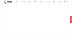 Desktop Screenshot of meghadesignstudio.in